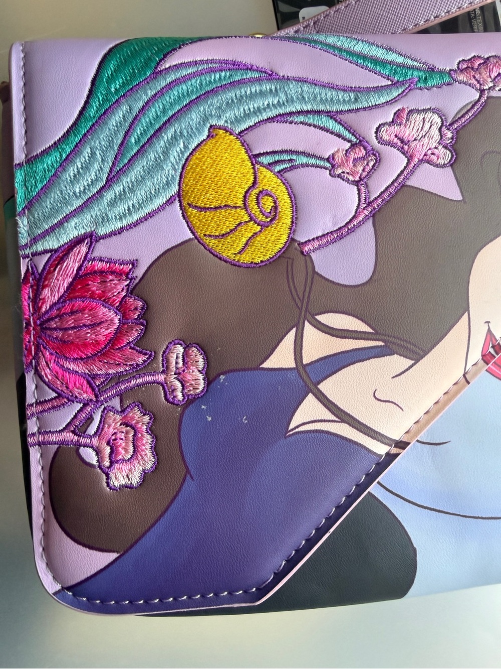 Loungefly Disney Ursula Crossbody Bag - Picture 6 of 10
